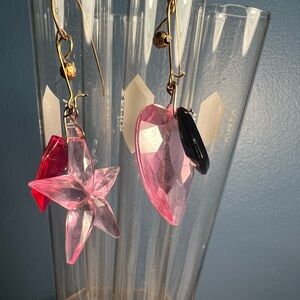 Mismatched jewels earrings